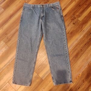 Harley-Davidson men's jeans 40 x 32 straight denim blue original genuine